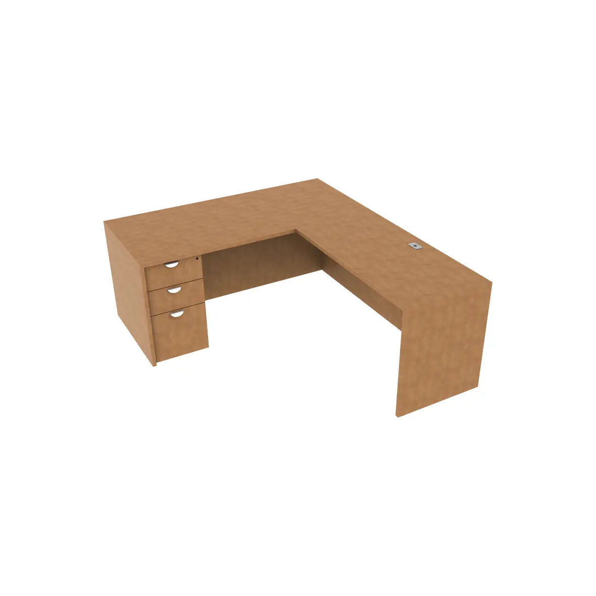 L-Shape Desk (8 Sizes & 9 Colour options) - Brant Business Interiors