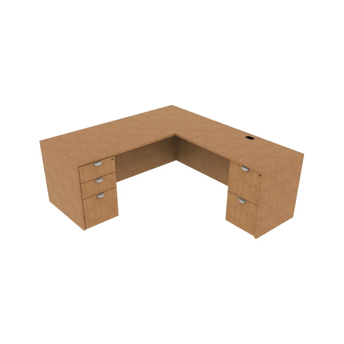 L-Shape Desk (8 Sizes & 9 Colour options) - Brant Business Interiors