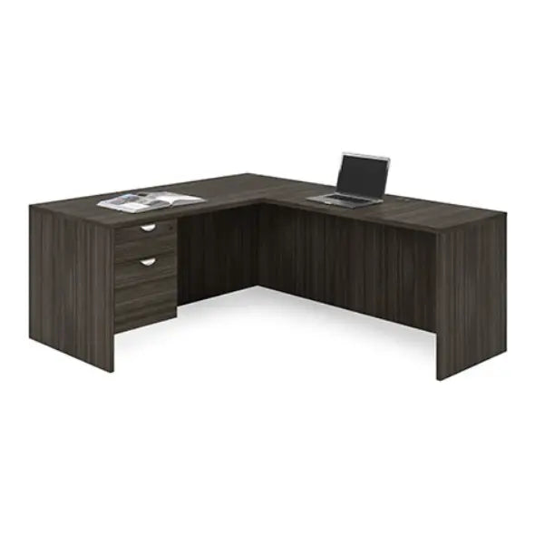 L-Shape Desk (8 Sizes & 9 Colour options) - Brant Business Interiors