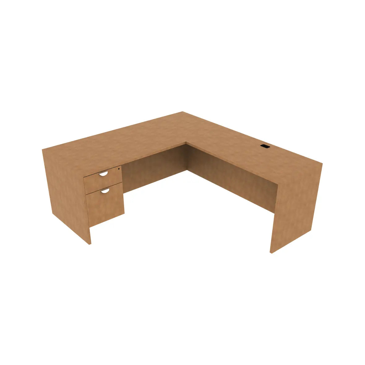 L-Shape Desk (8 Sizes & 9 Colour options) - Brant Business Interiors