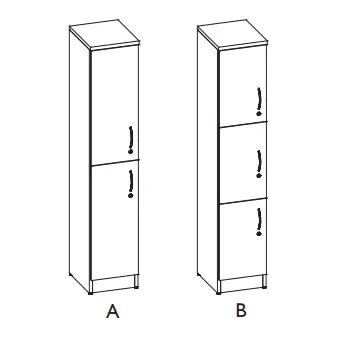 Laminate Lockers - Brant Business Interiors