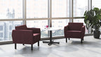 Sloan lounge chairs in a reception setting