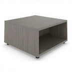 End Table - 29" x 29" x 16" - Studio white background [AI office context]