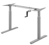MANUAL HEIGHT ADJUSTABLE BASE (Tops sold separately) Office Central & Brant Business Interiors