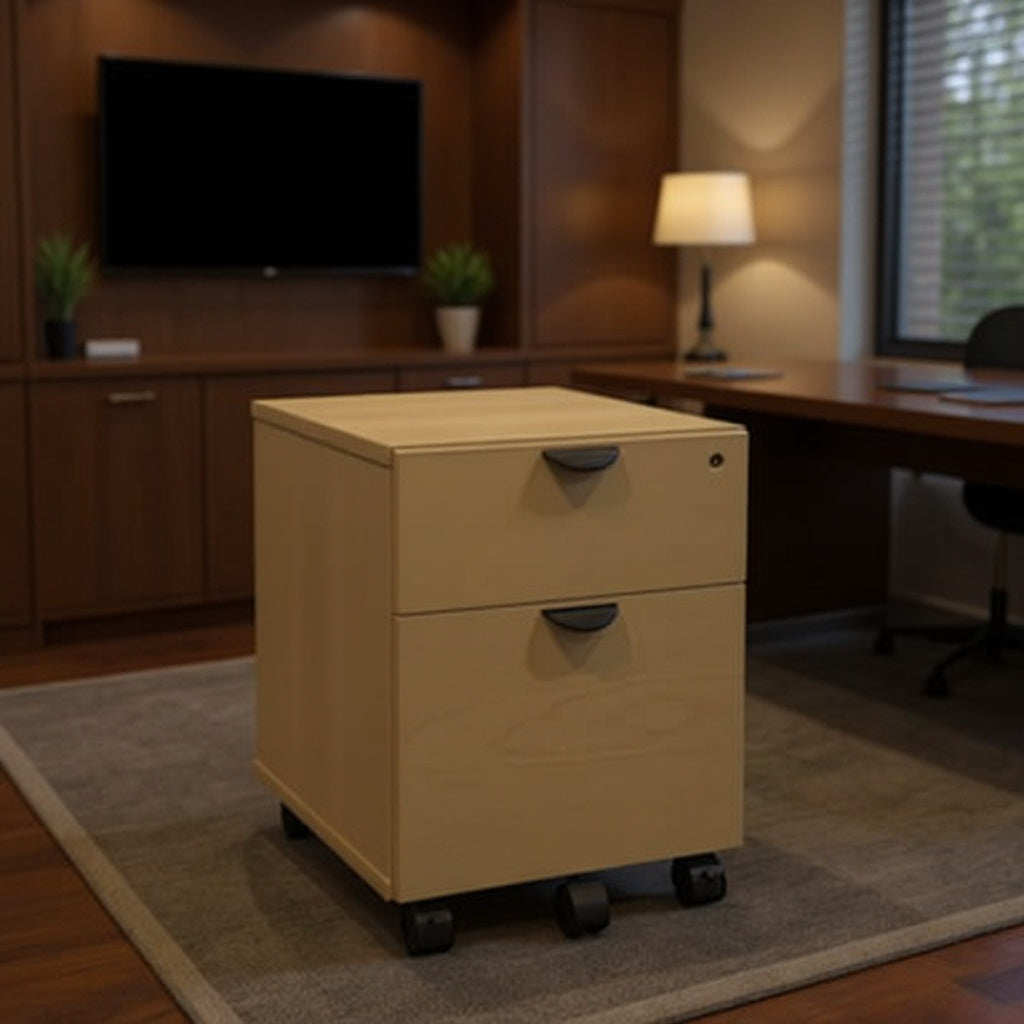 Heartwood Mobile Pedestal BF - Office context B [AI office context]
