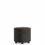 Offices to Go Craft MVL13103 round lounge unit with optional casters, front view