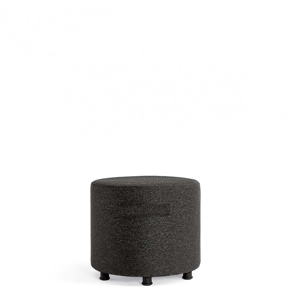 Offices to Go Craft MVL13103 round lounge unit with pull handle, front view