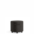 Offices to Go Craft MVL13103 round lounge unit with pull handle, front view