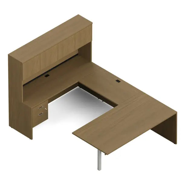 Management "U" Shaped Suite - 72"W x 102"D - Brant Business Interiors