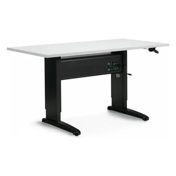 Manual Height Adjustable Table - Brant Business Interiors