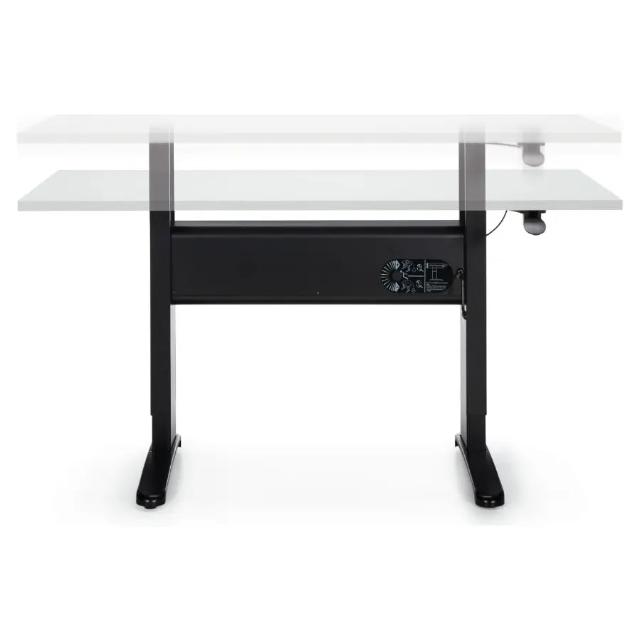 Manual Height Adjustable Table - Brant Business Interiors