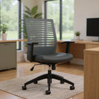 Basics® Elora™ Home Office Synchro Tilter Chair - Office context A [AI office context]