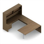 Desk U-Shape - Studio white background [AI office context]