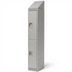 Lockers 2-Tier - Studio white background [AI office context]