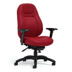OBUSforme Elite Multi-Tilter Medium Back Chair - Studio white background [AI office context]
