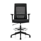 Offices to Go Zim OTG11353B height adjustable stool, front view