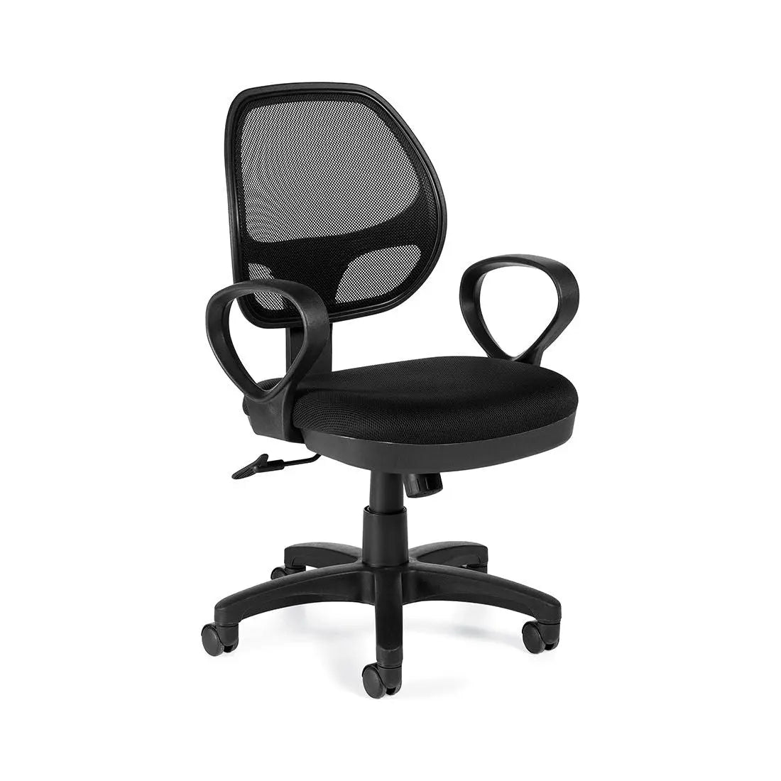 OTG11636B Geo | Low Mesh Back Tilter - Brant Business Interiors