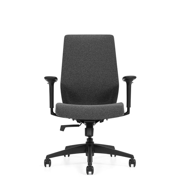Offices to Go Swift OTG1212 high-back task chair, front view