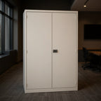 Deep Hi-Boy Storage Cabinet 72" H x 36" W x 24" D - Office context B [AI office context]