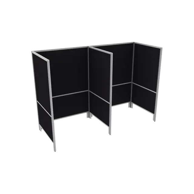 Partitions 66" High 2 Offices - Brant Business Interiors