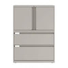 Prime™ 49.6"H Two File Multi-Stor Cabinet, 36"W x 18"D - One Adjustable Shelf (GUCC41G1836P) - Brant Business Interiors