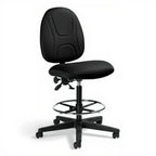 Beta | Armless Posture Task Drafting Stool MVL2718 - Studio white background [AI office context]