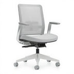 Factor Mesh Seating - Studio white background [AI office context]