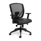 Ibex Synchro-Tilter Chairs MVL2801 - Studio white background [AI office context]