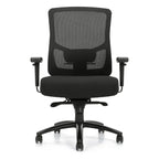 Raven High Back Heavy Duty Synchro-Tilter Chair OTG10703B - Brant Business Interiors