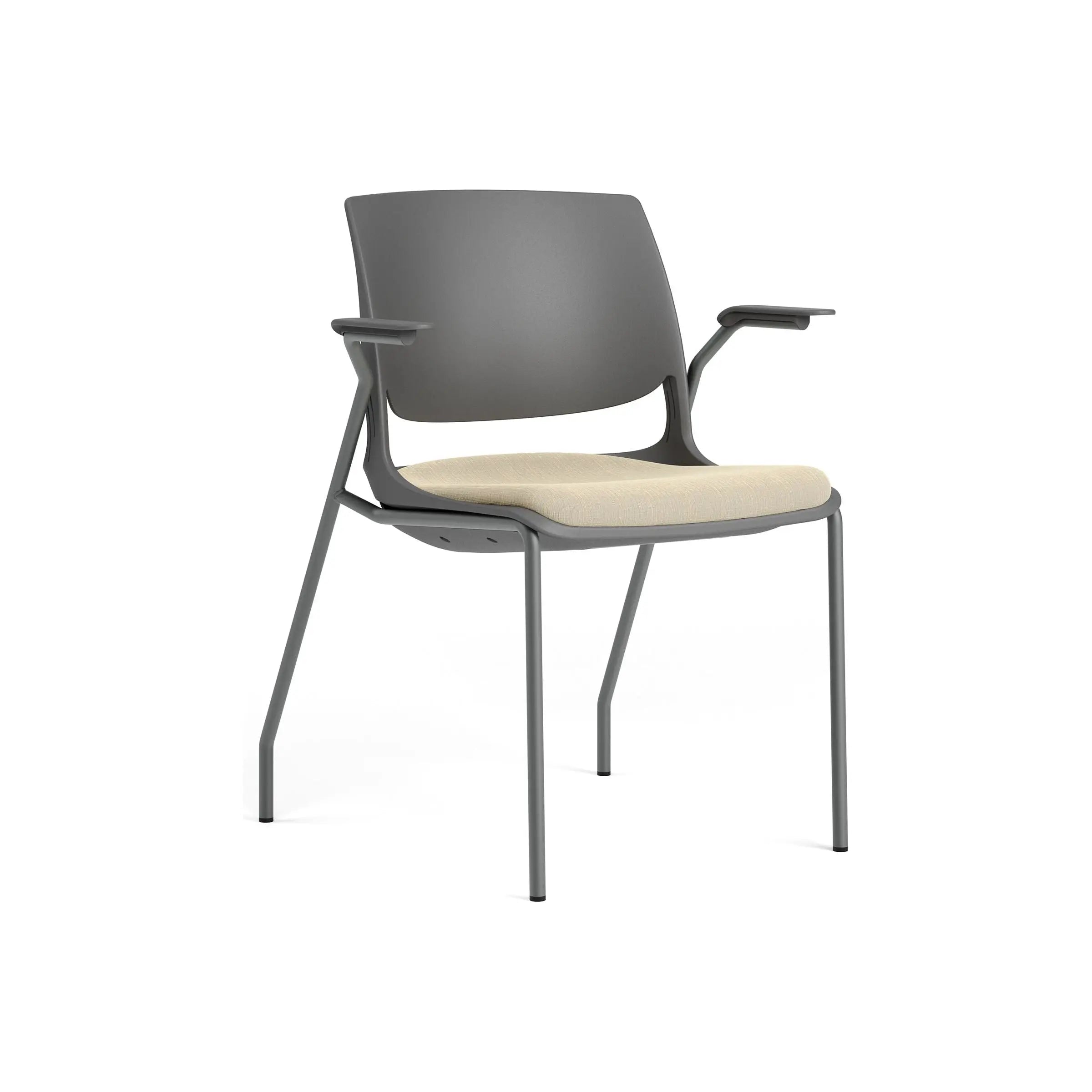 Rebound™ Armchair, Upholstered Seat (R5APUG) - Brant Business Interiors