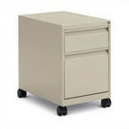Mobile pedestal drawer box/file - Studio white background [AI office context]