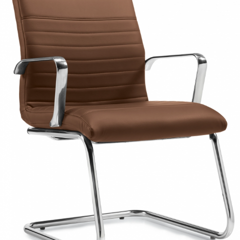 Ultra | medium back guest chair with arms — MVL11742