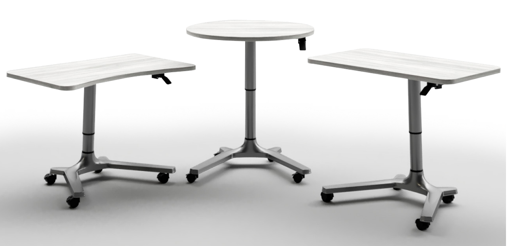 PNEUMATIC SINGLE TABLE 3 Shapes, 3 Sizes
