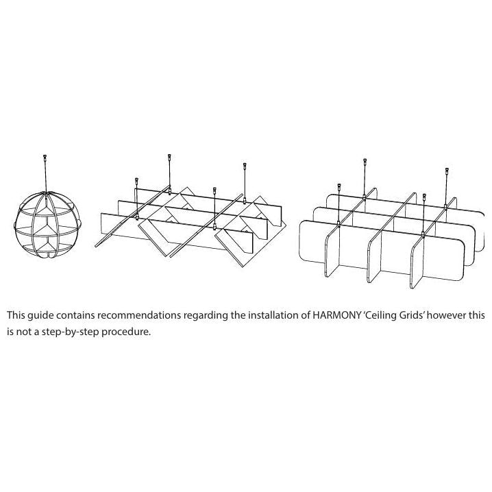 Ceiling Grids Sound Acoustic Dampeners - Brant Business Interiors