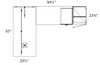 L-Shape Suite Layout #41C