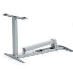 Quick assembly electric height adjustable base