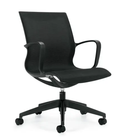 Global Solar Mesh Task Chair, Asphalt 8456