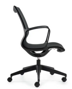 Global Solar Mesh Task Chair, Asphalt 8456