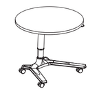 PNEUMATIC SINGLE TABLE 3 Shapes, 3 Sizes