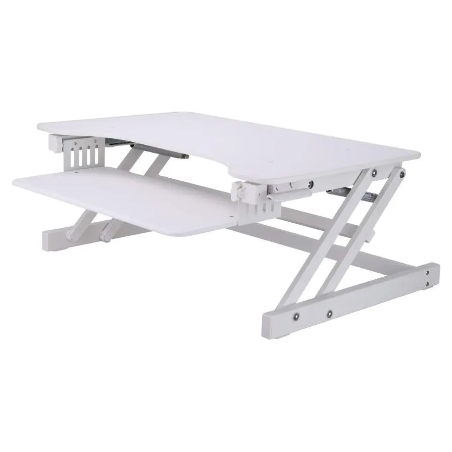 Sit Stand Adjustable Desk Riser 32" Wide - Brant Business Interiors