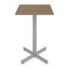Square Table - X-Base 3 Sizes - Brant Business Interiors
