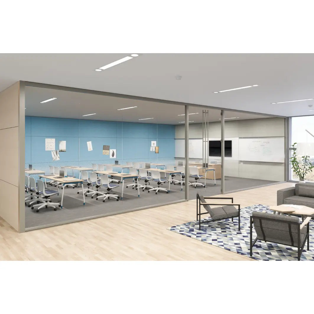 Teknion workstations and architectural walls supplied by Brant Business Interiors