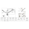 Triple Monitor and Ipad Holder - Brant Business Interiors