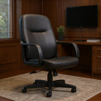 MVL2732 Annapolis | High Back Luxhide Tilter - Office context B [AI office context]