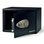 Sentry safe security safe with electronic lock - Studio white background [AI office context]