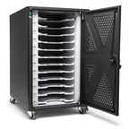 Kensington AC12 Security Charging Cabinet - Studio white background [AI office context]