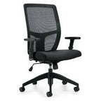 Format | High Mesh Back Synchro-Tilter - Studio white background [AI office context]
