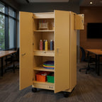Hideaway Storage Cabinet - Office context B [AI office context]