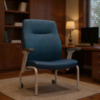 Nourish™ High Back Bariatric Patient Chair (GC3685) - Office context B [AI office context]