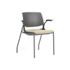 Rebound™ Armchair, Upholstered Seat (R5APUG) - Brant Business Interiors